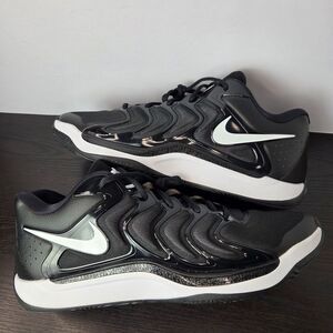 Nike KD 17 TB Promo ‘Black White’ Basketball Shoes HJ7387-002 Men’s Size 16